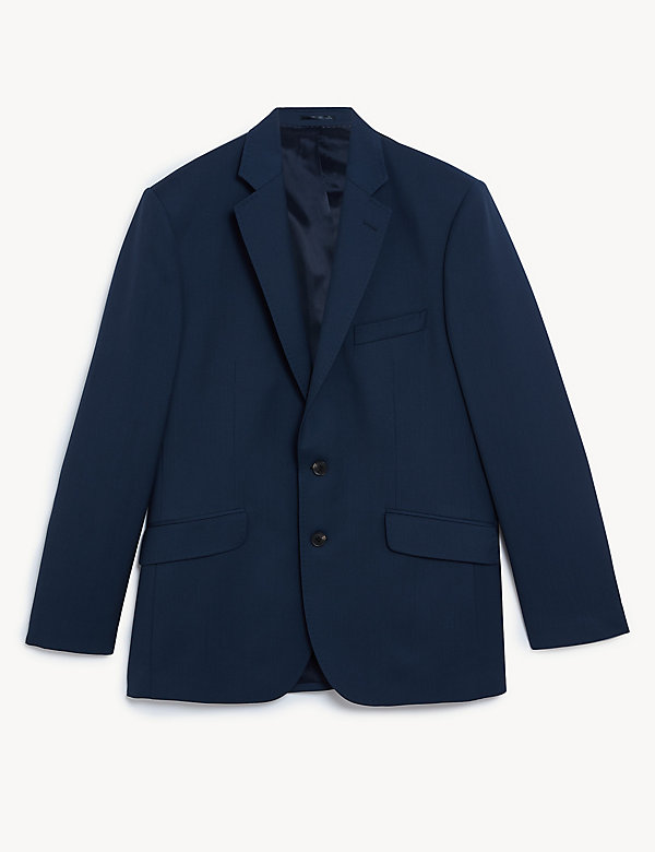 Tailored Fit Pure Wool Twill Jacket - LT