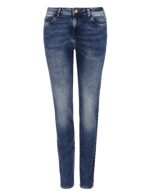 skinny fit denim jeans