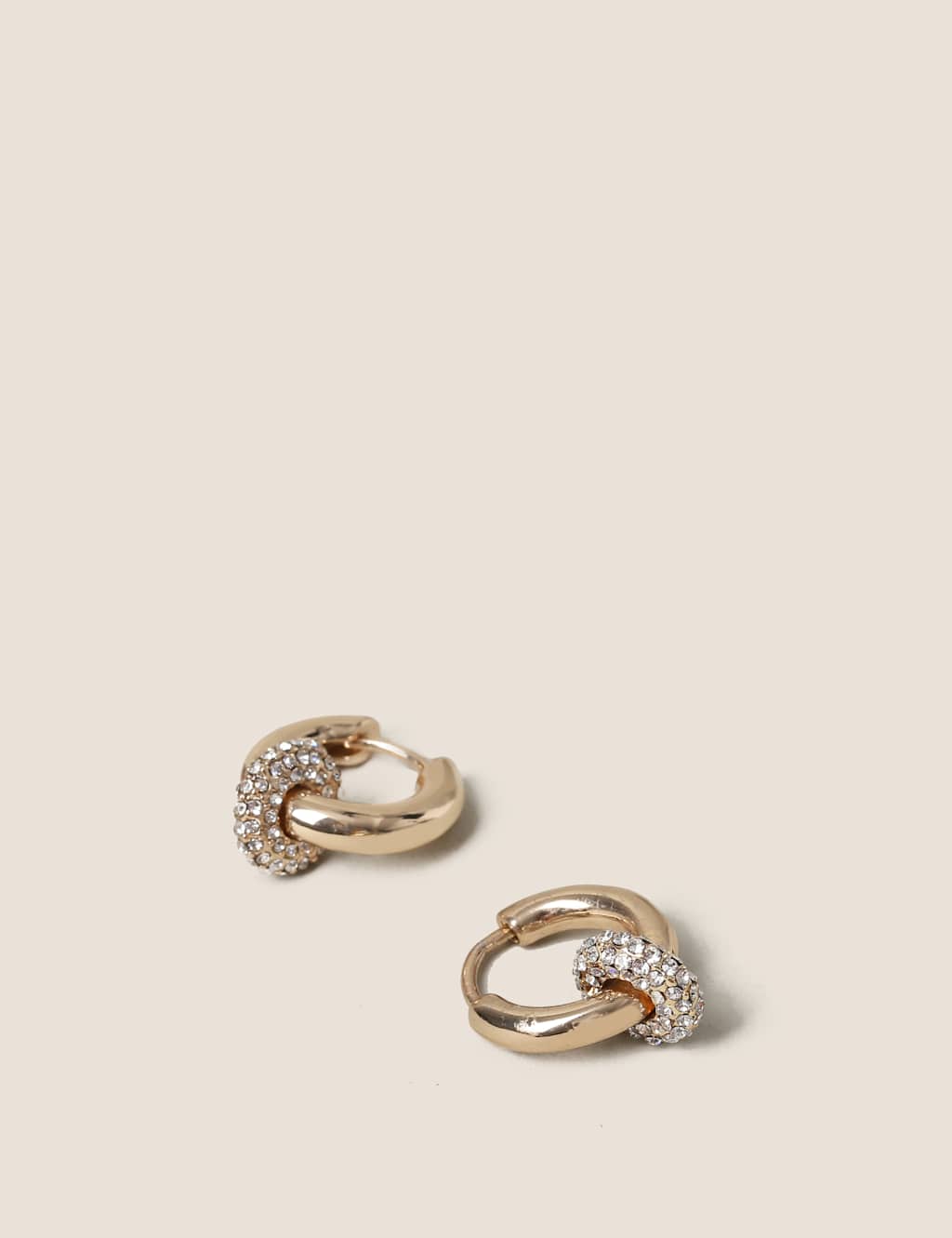 Autograph Rhinestone Hoops image 2