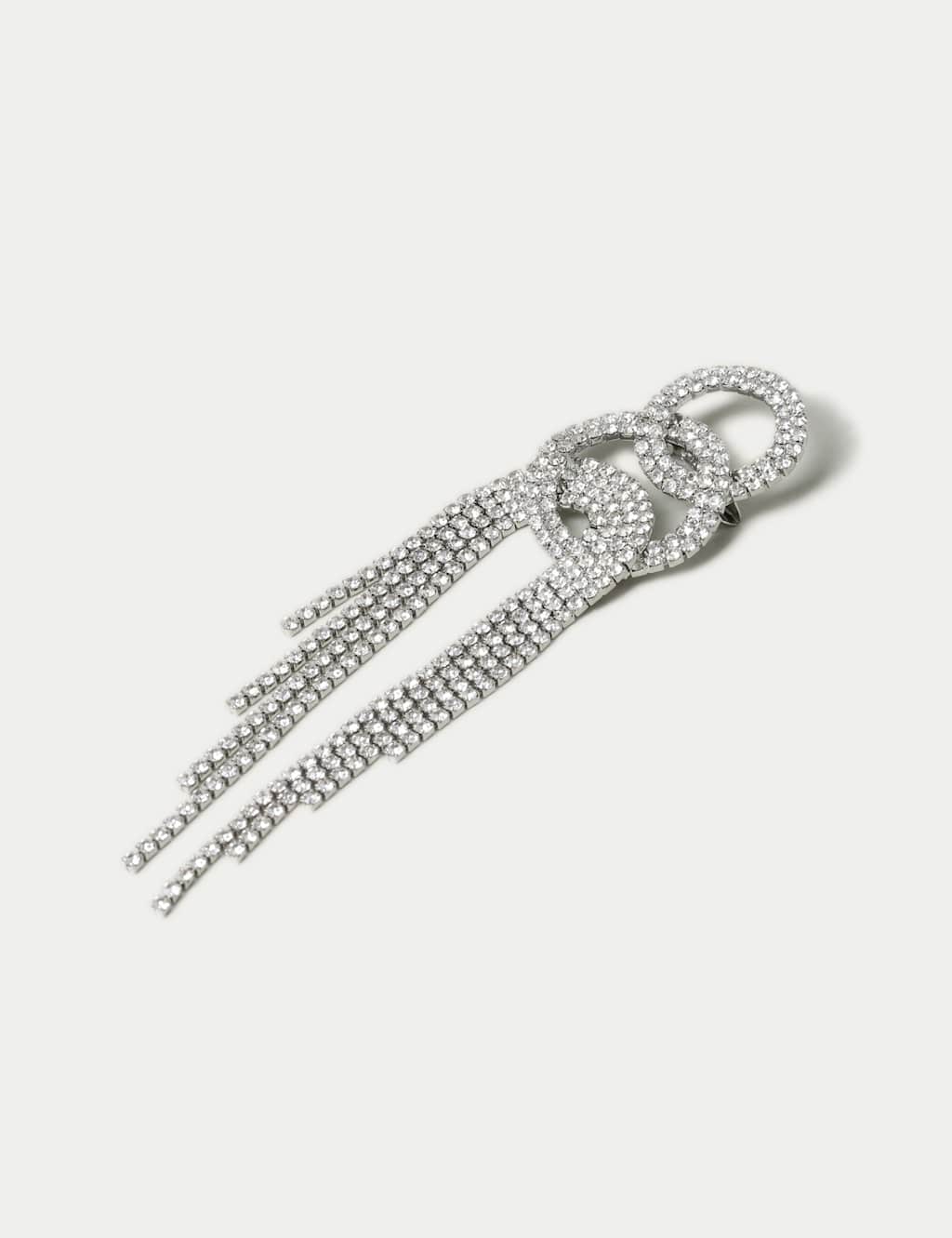 Crystal Loop Brooch image 2