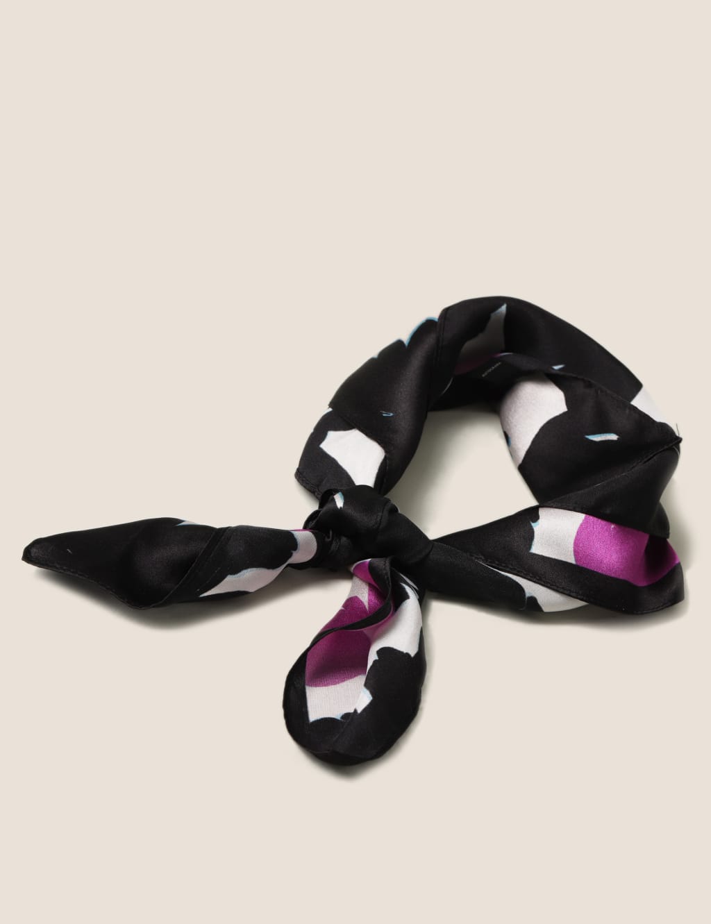 Autograph Silk Flower Hair Scarf image 2