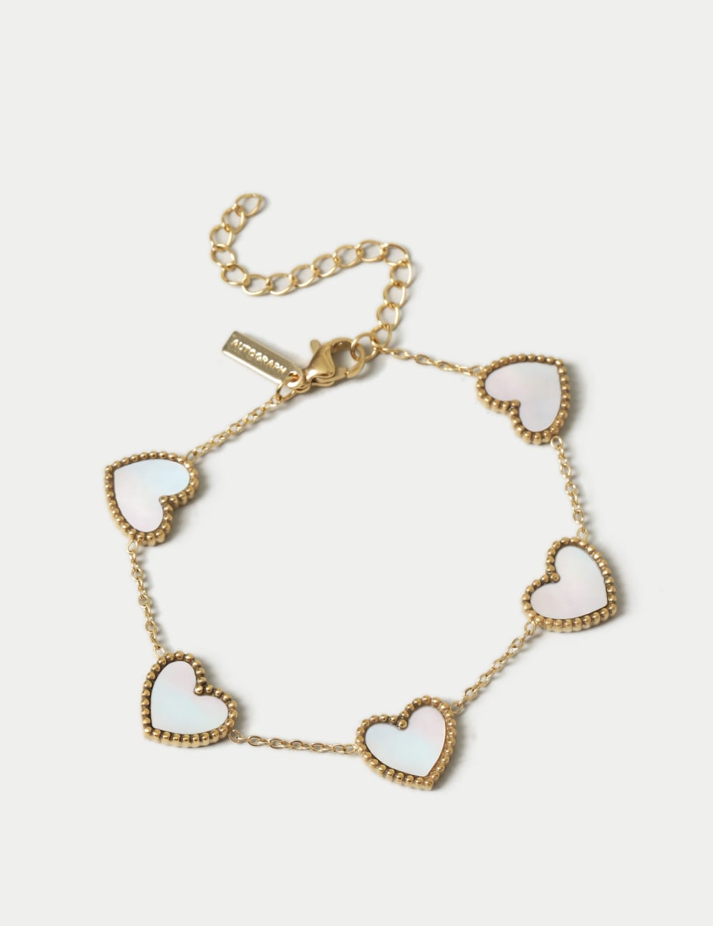 Autograph Mini Heart Bracelet