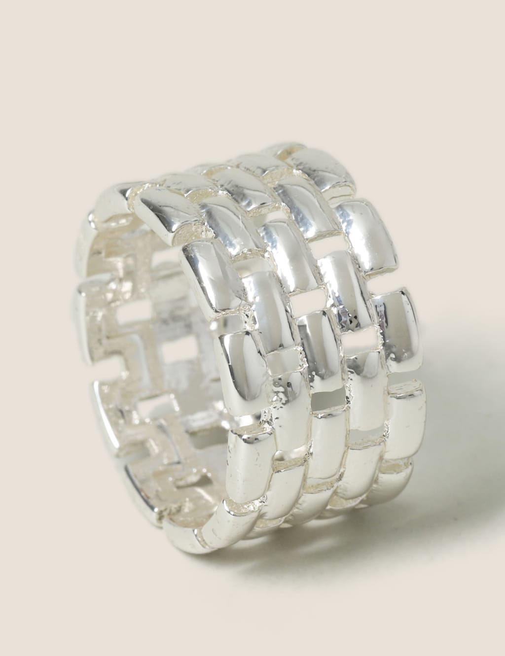 Silver Chain Ring image 1