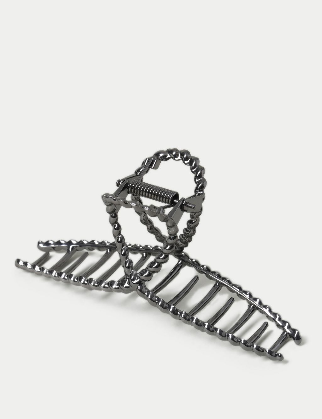 Metal Plaited Hair Claw image 1