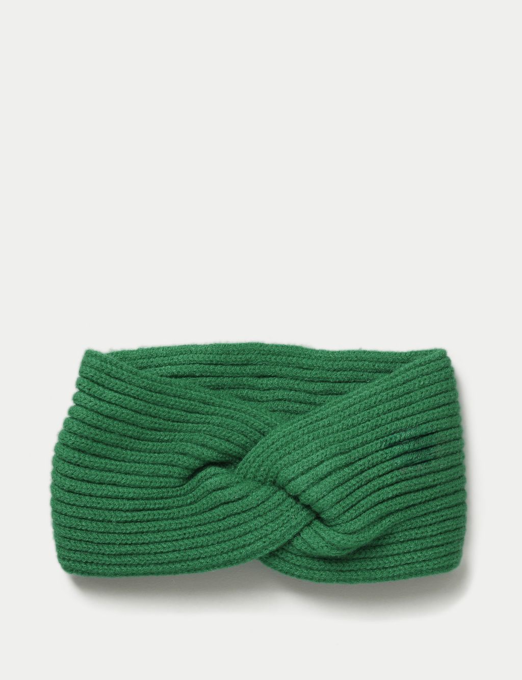 Green Knitted Headband image 1