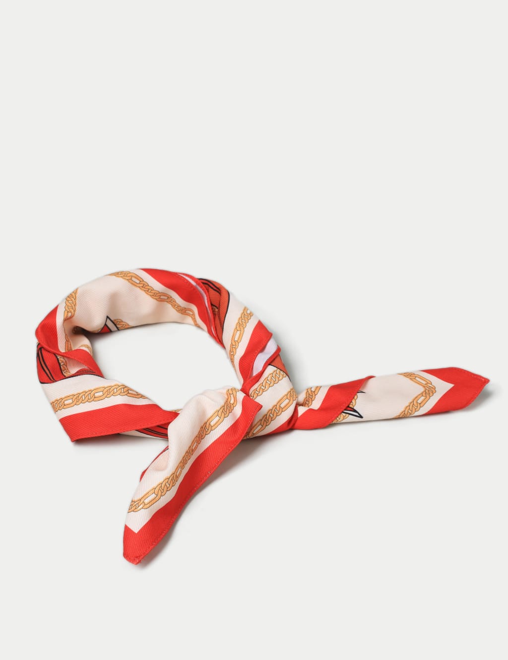 Chain Patterned Hair Scarf image 2