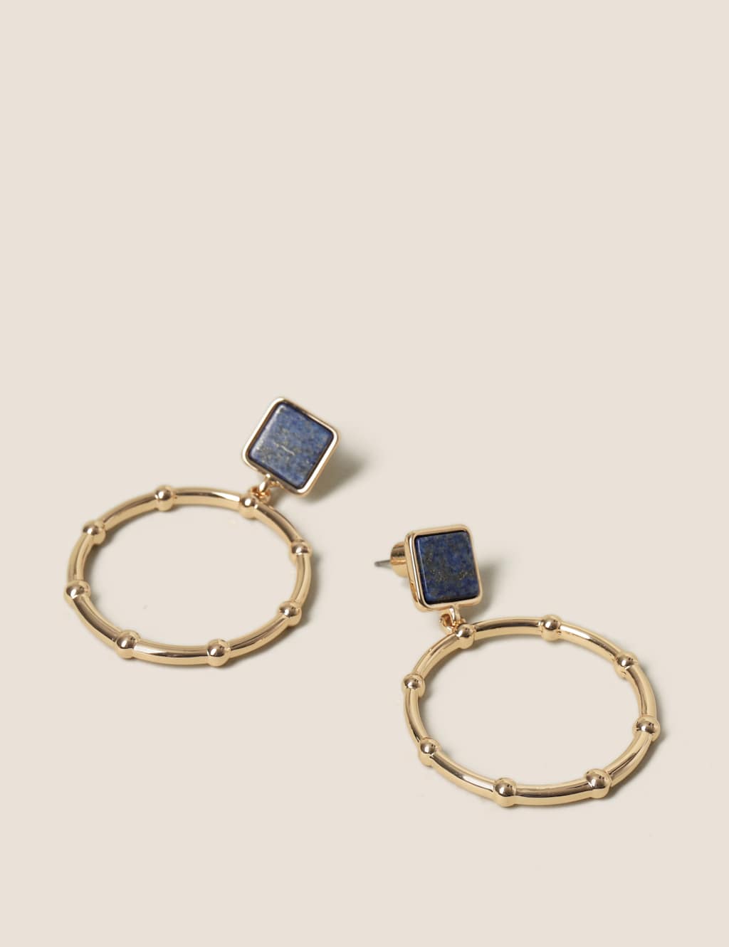 Per Una Semi Precious Hoop Earrings