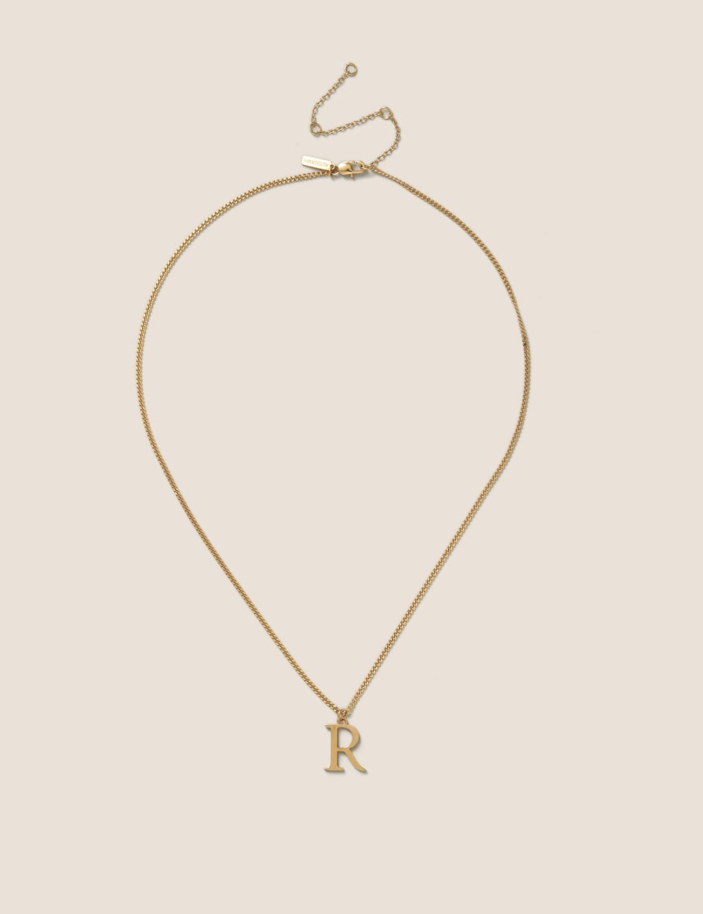 Autograph R Initial Necklace image 1