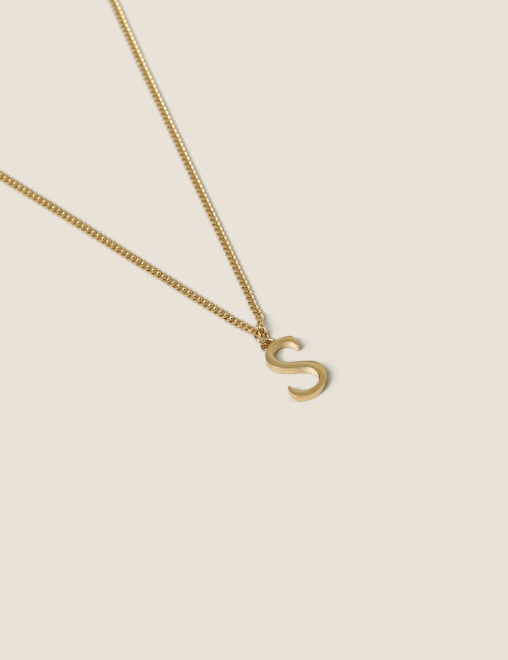 Autograph S Initial Necklace image 2