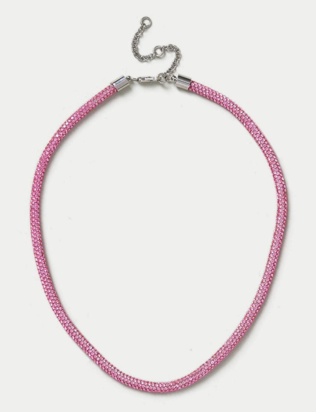 Rhinestone Rope Necklace image 1