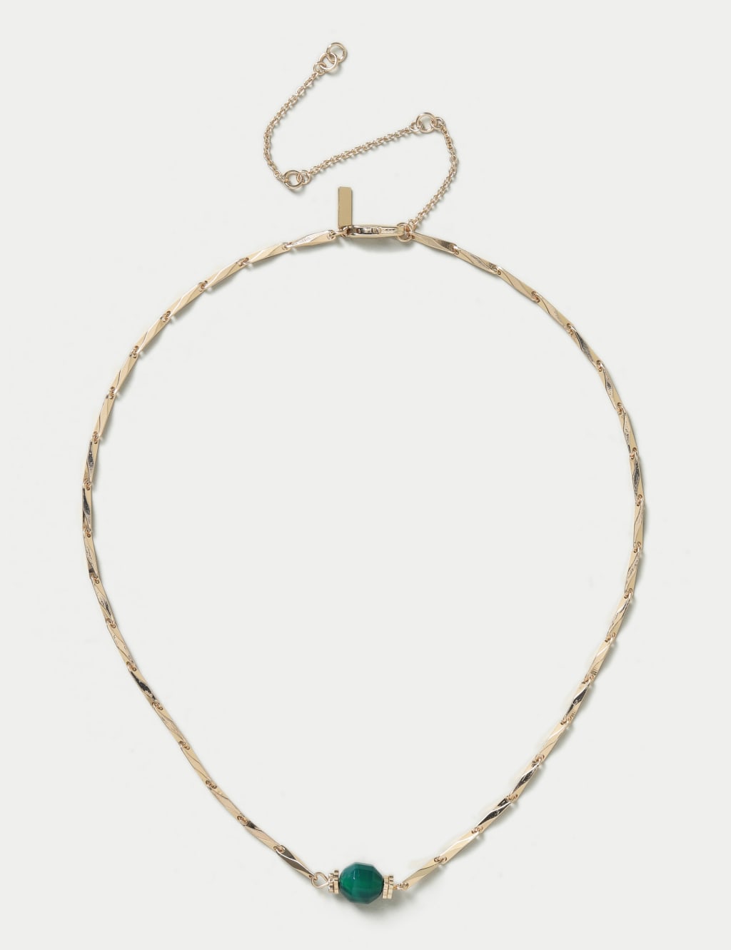 Autograph Jade Stone Necklace image 1