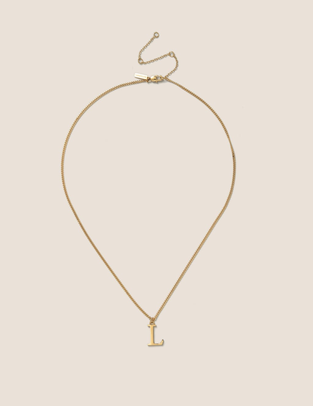Autograph L Initial Necklace image 1