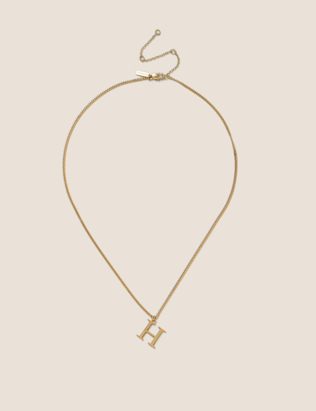 Autograph H Initial Necklace image 1