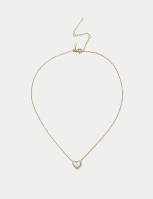 Autograph Mini Heart Necklace | Autograph | M&S