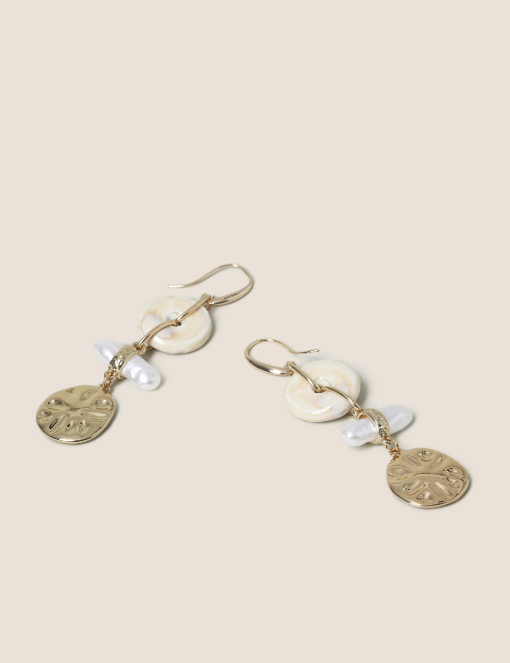 Shell Drop Earrings image 2