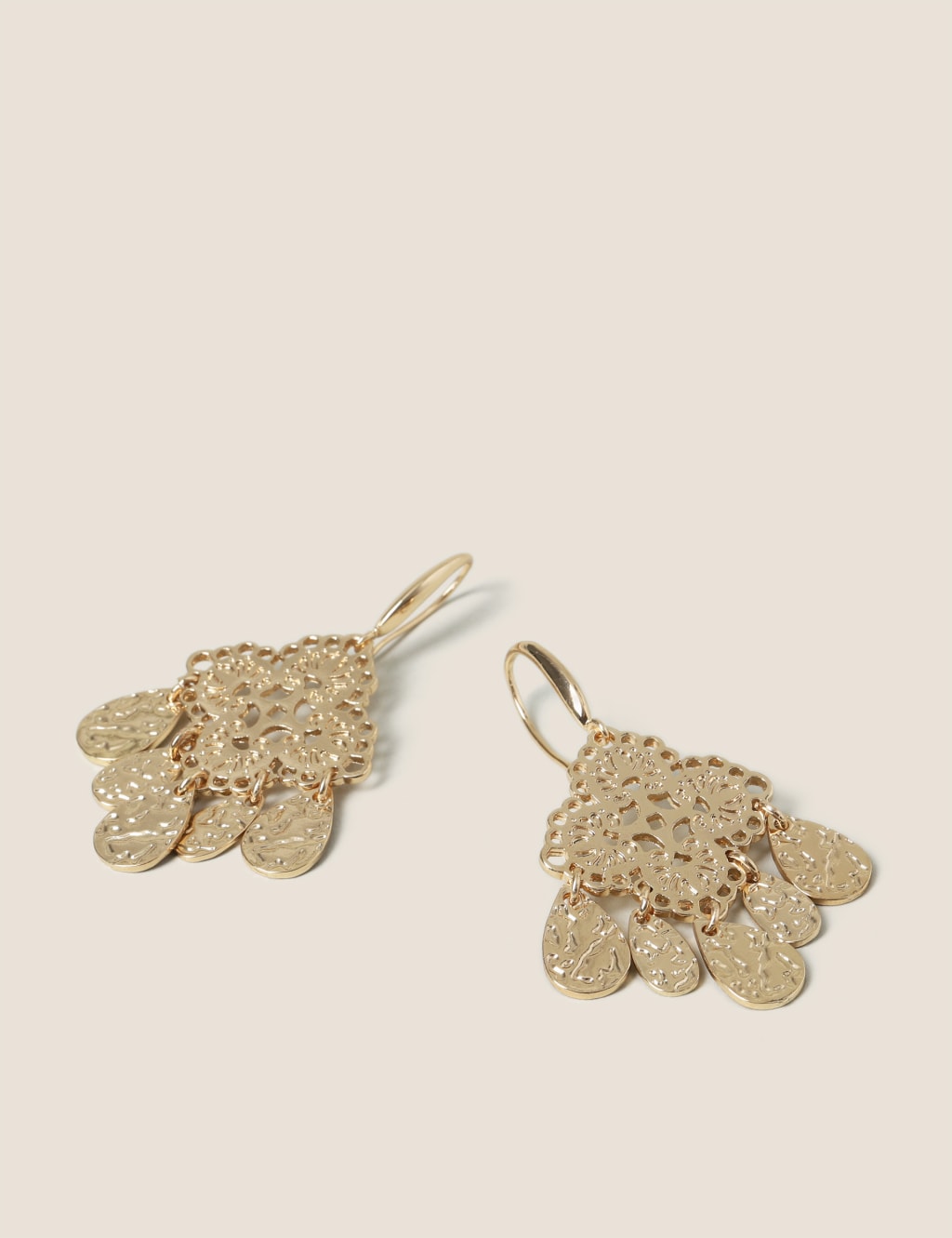 Recycled Filli Flower Drop Earring image 2