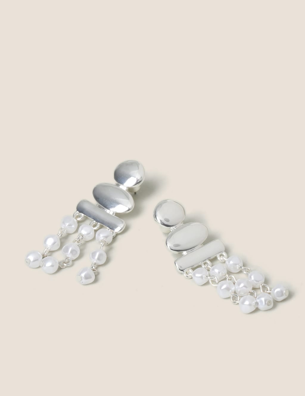 Pearl Drop Earrings image 2