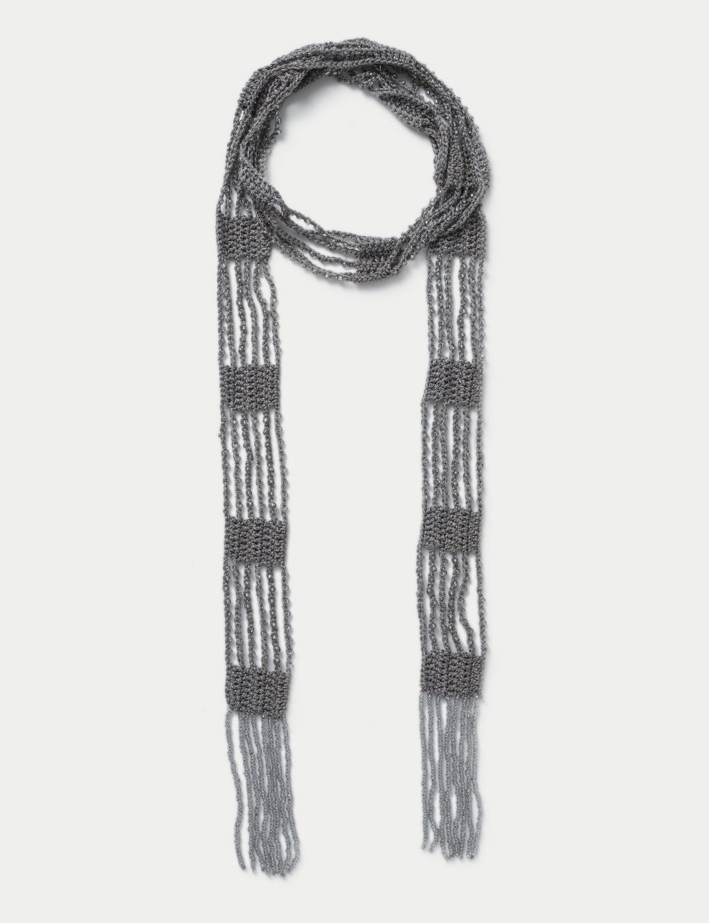 Knitted Scarf Necklace