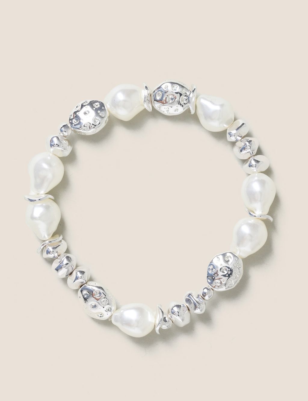 Pearl Stretch Bracelet image 1