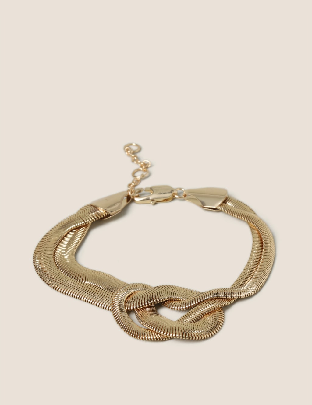 Snake Chain Knot Bracelet image 1