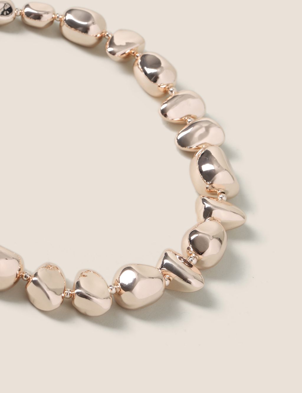 Rose Gold Beaded Necklace image 2