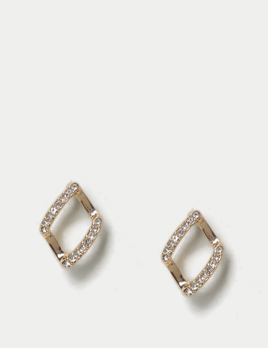 Rhinestone Diamond Stud Earrings image 1
