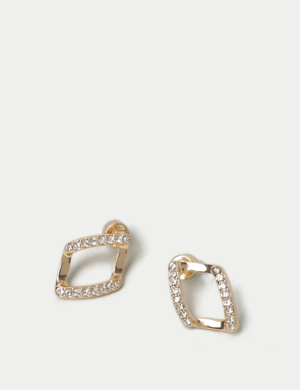 Rhinestone Diamond Stud Earrings image 2
