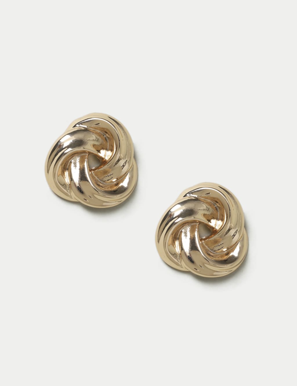 Oversized Swirl Stud Earrings