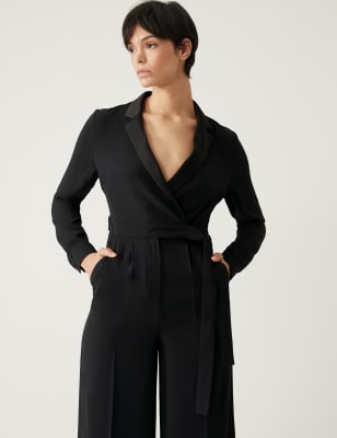 Belted Tailored Jumpsuit