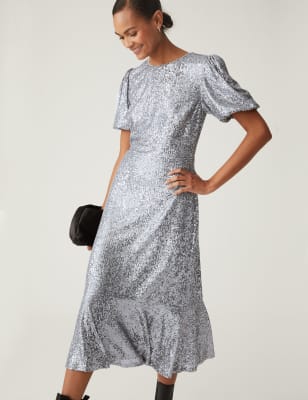 Silver tea outlet dress