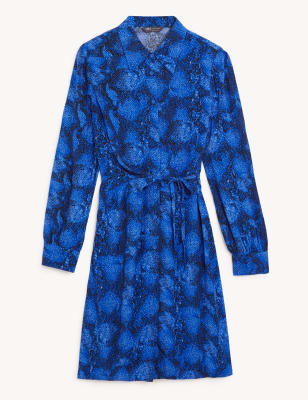 Marks and spencer snakeskin dress hotsell