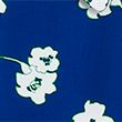 Floral Tie Detail Short Sleeve Jumpsuit - darkbluemix