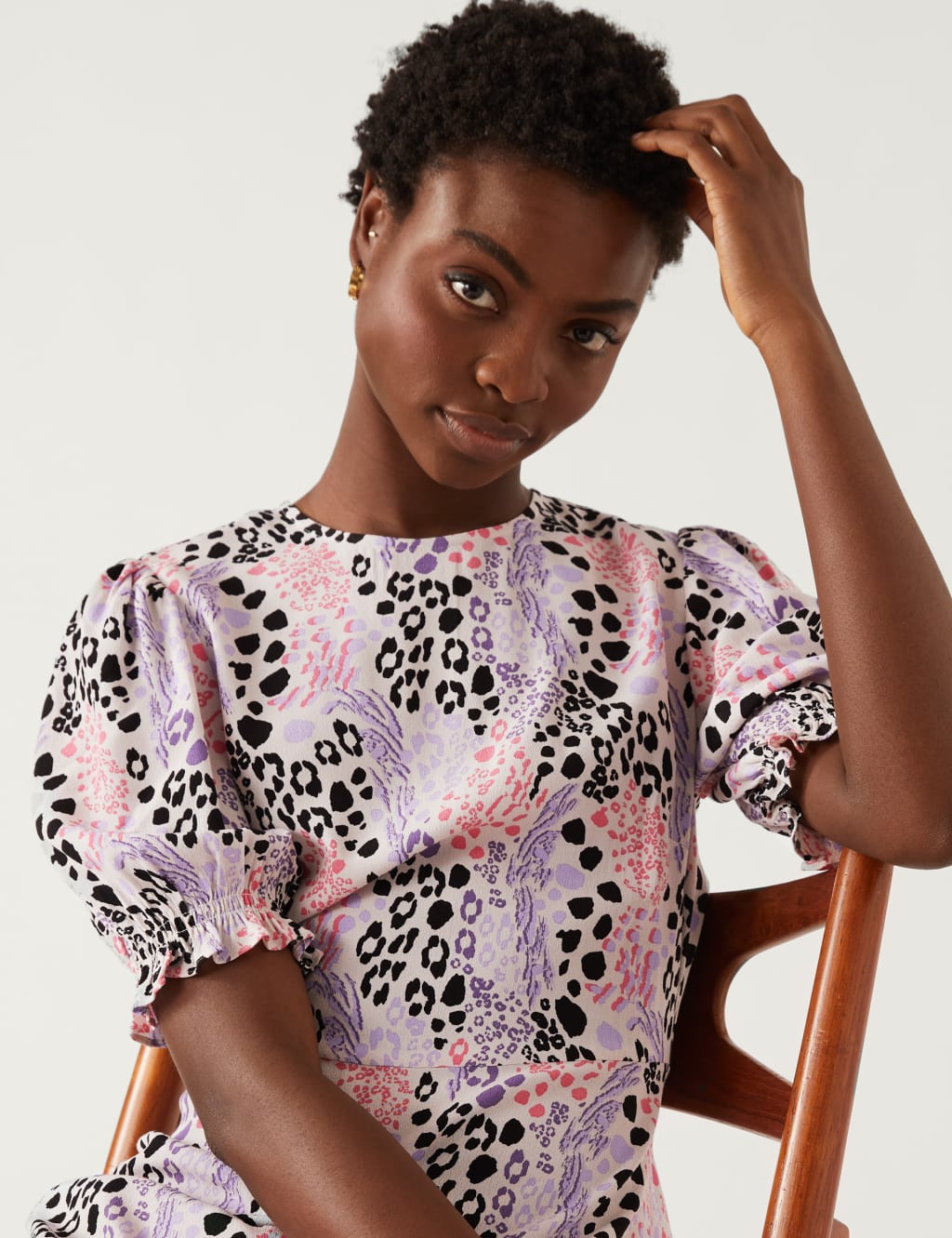 Floral Midaxi Tea Dress image 3