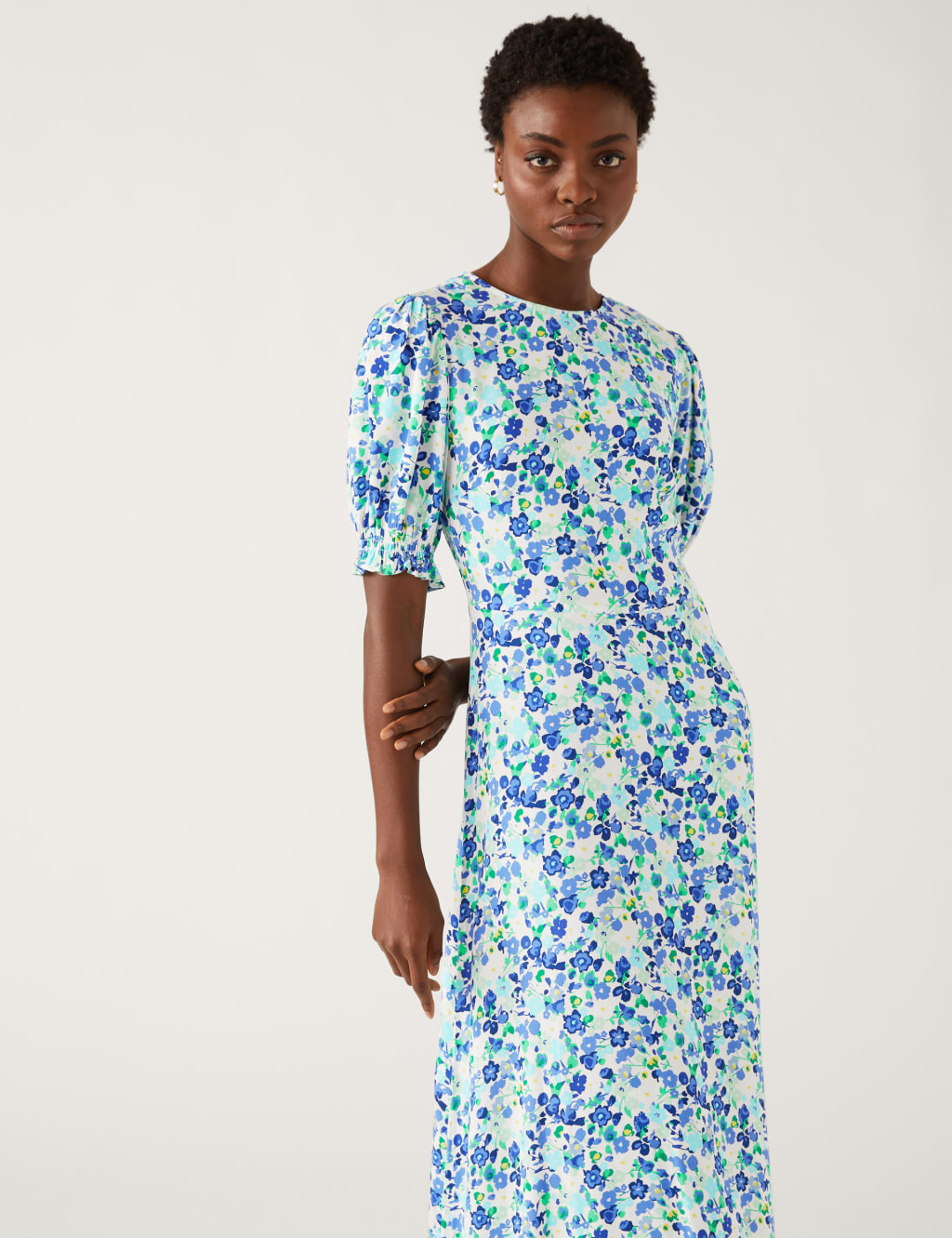 Floral Midaxi Tea Dress image 2