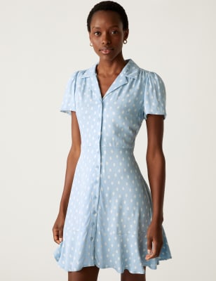 Shirt hot sale dress m&s