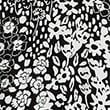 Printed Sweetheart Neckline Midi Tea Dress - blackmix