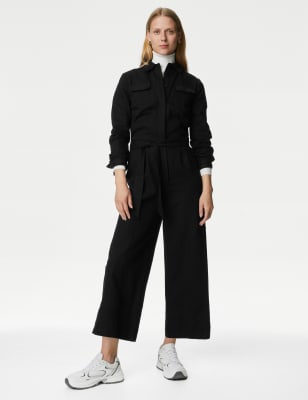 M&s store black jumpsuit