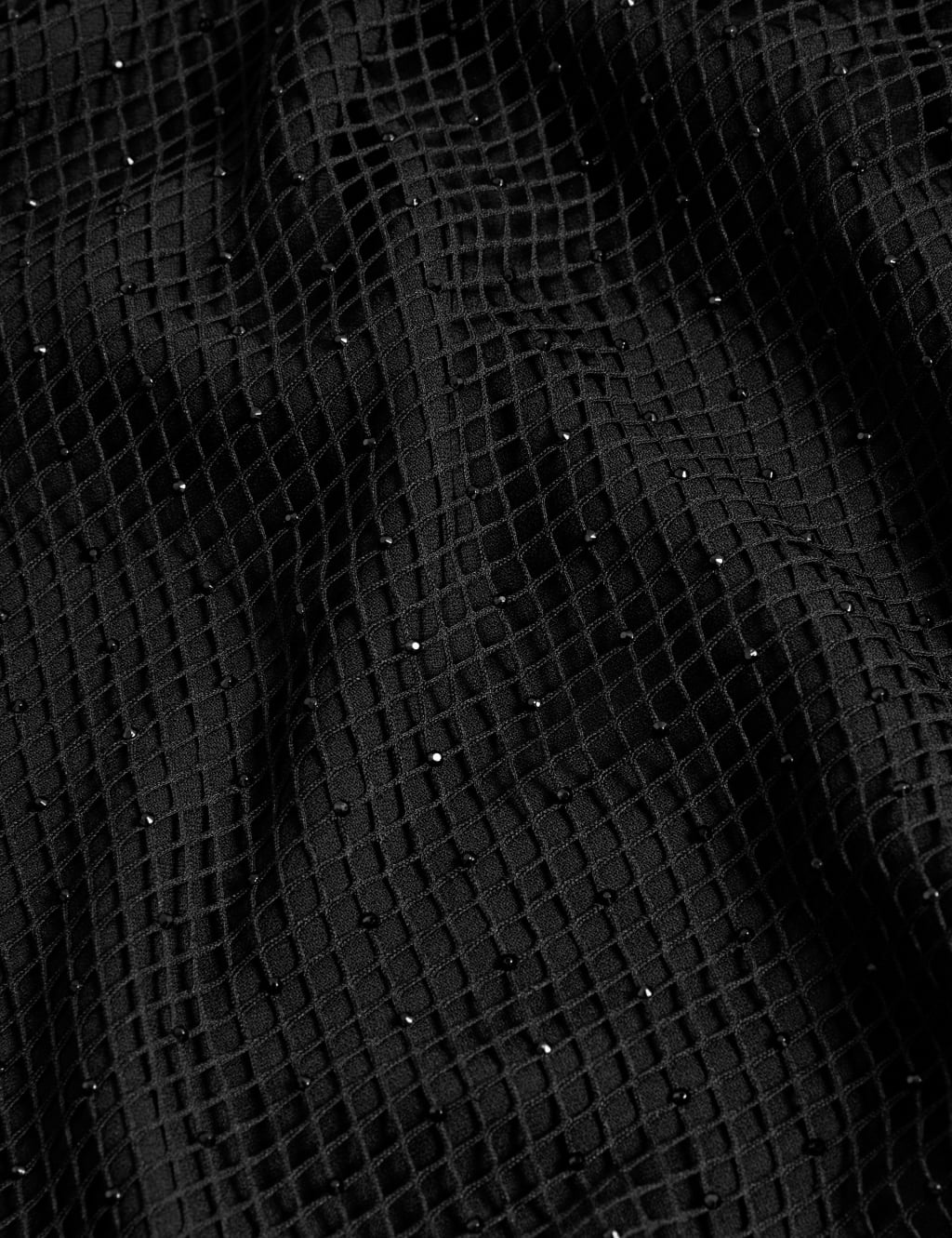 Sparkly Mesh Midi Column Dress image 6
