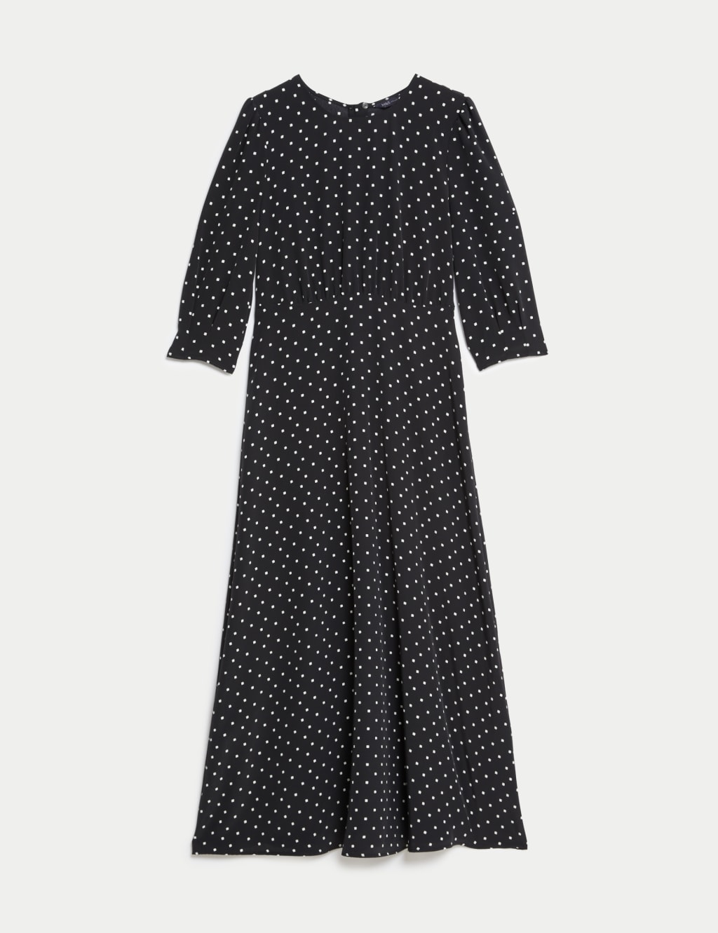 Printed Round Neck Midaxi Tea Dress image 2