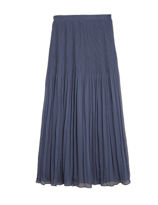 

M&S Collection Falda maxi plisadaWomens - Grey, Grey