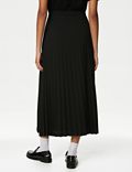 Jersey Pleated Midaxi Skirt