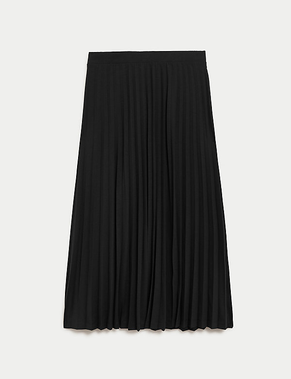 Jersey Pleated Midaxi Skirt - AU