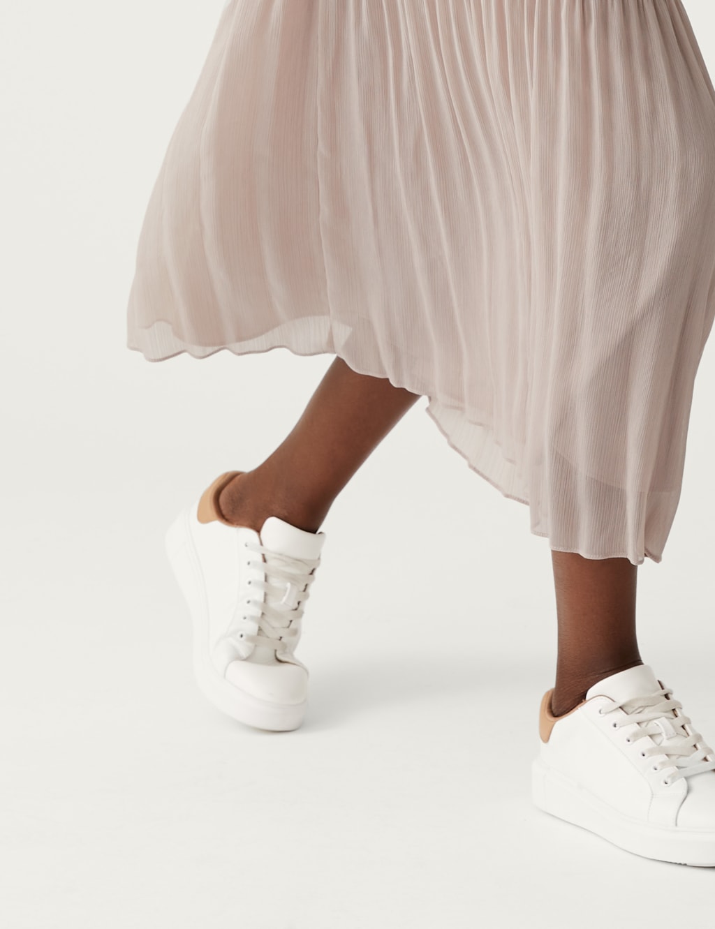 Plisse Midaxi Skirt image 3
