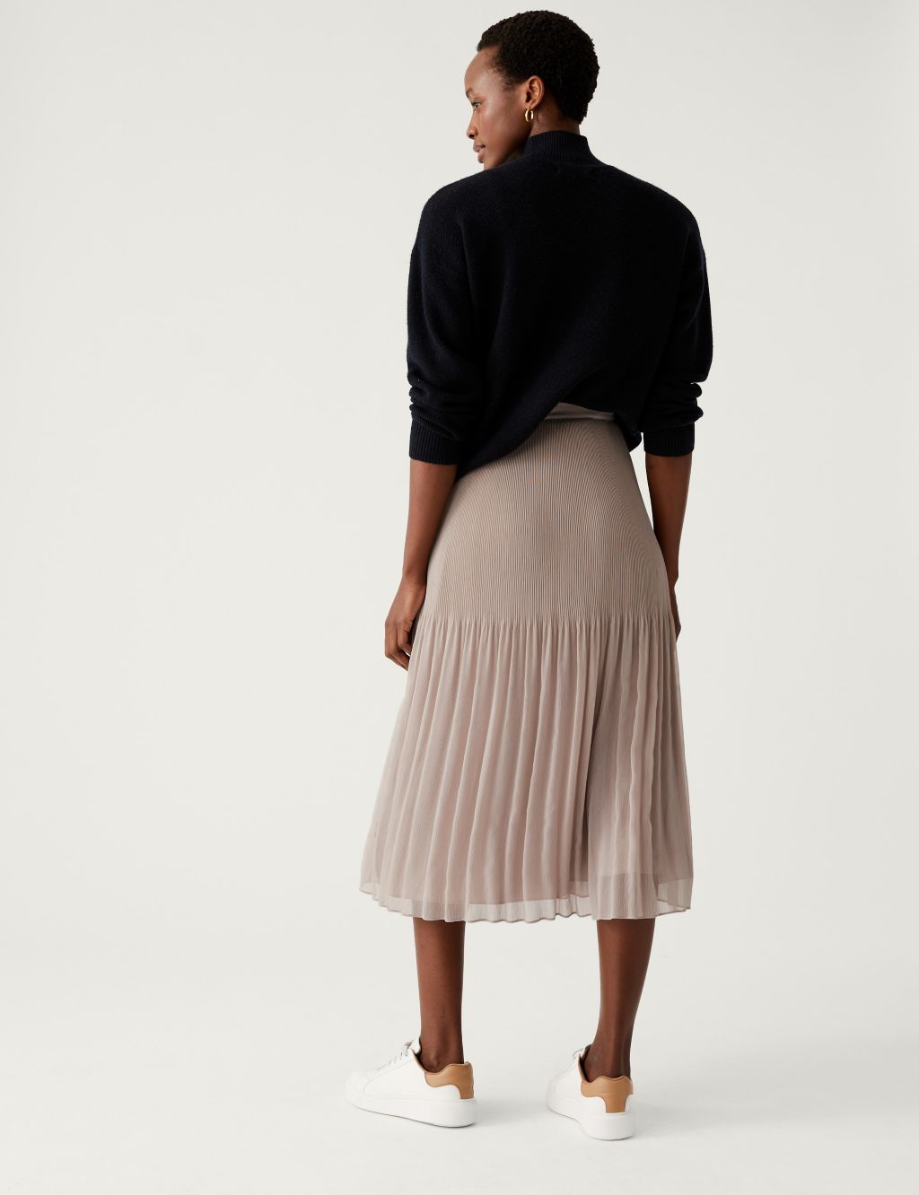 Plisse Midaxi Skirt image 4