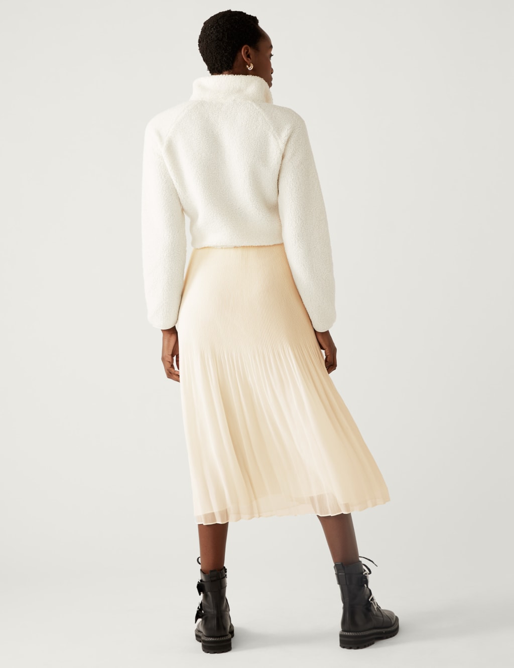 Plisse Midaxi Skirt image 5