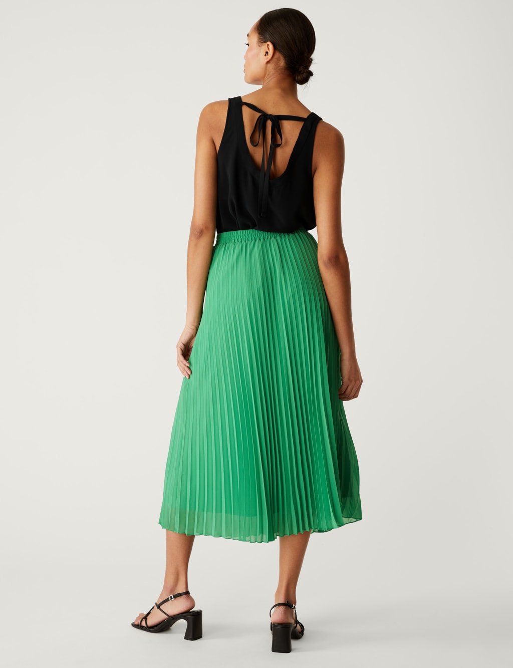 Pleated Midaxi Skirt image 4