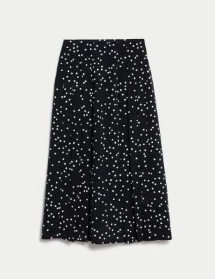 Polka dot hotsell skirt m&s