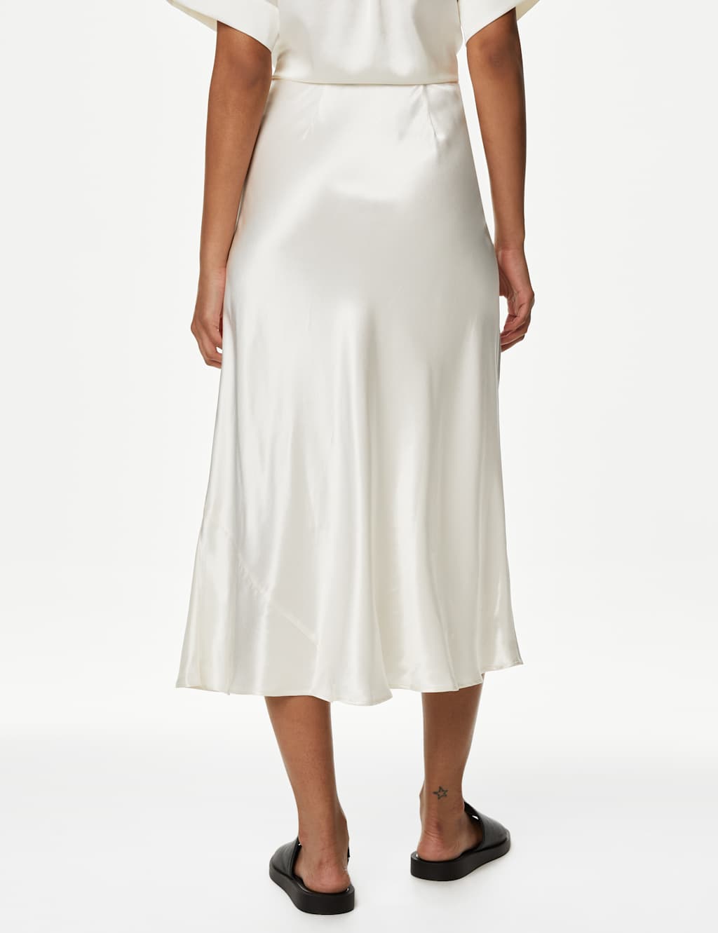 Satin Midaxi Slip Skirt image 4