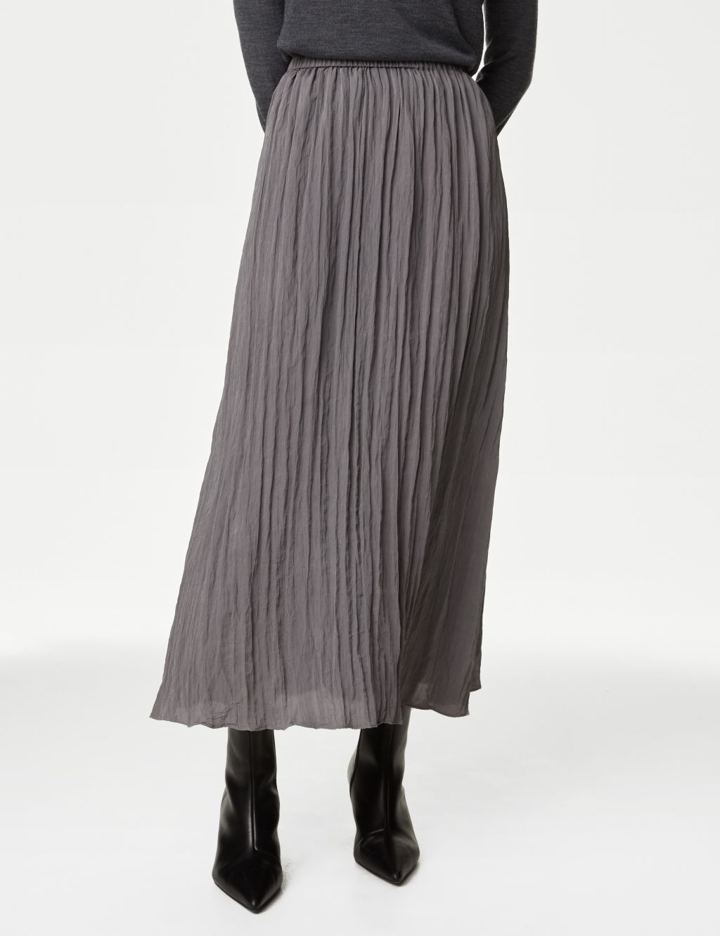 Pleated Midaxi Skirt image 4