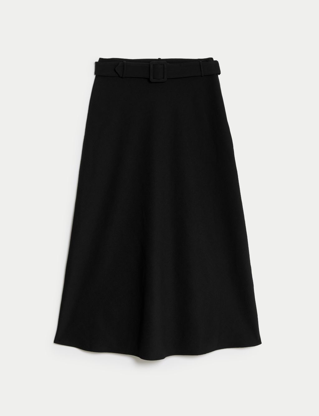 Belted Midaxi A-Line Skirt image 2